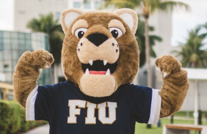 Roary the FIU mascot, photo courtesy of FIU